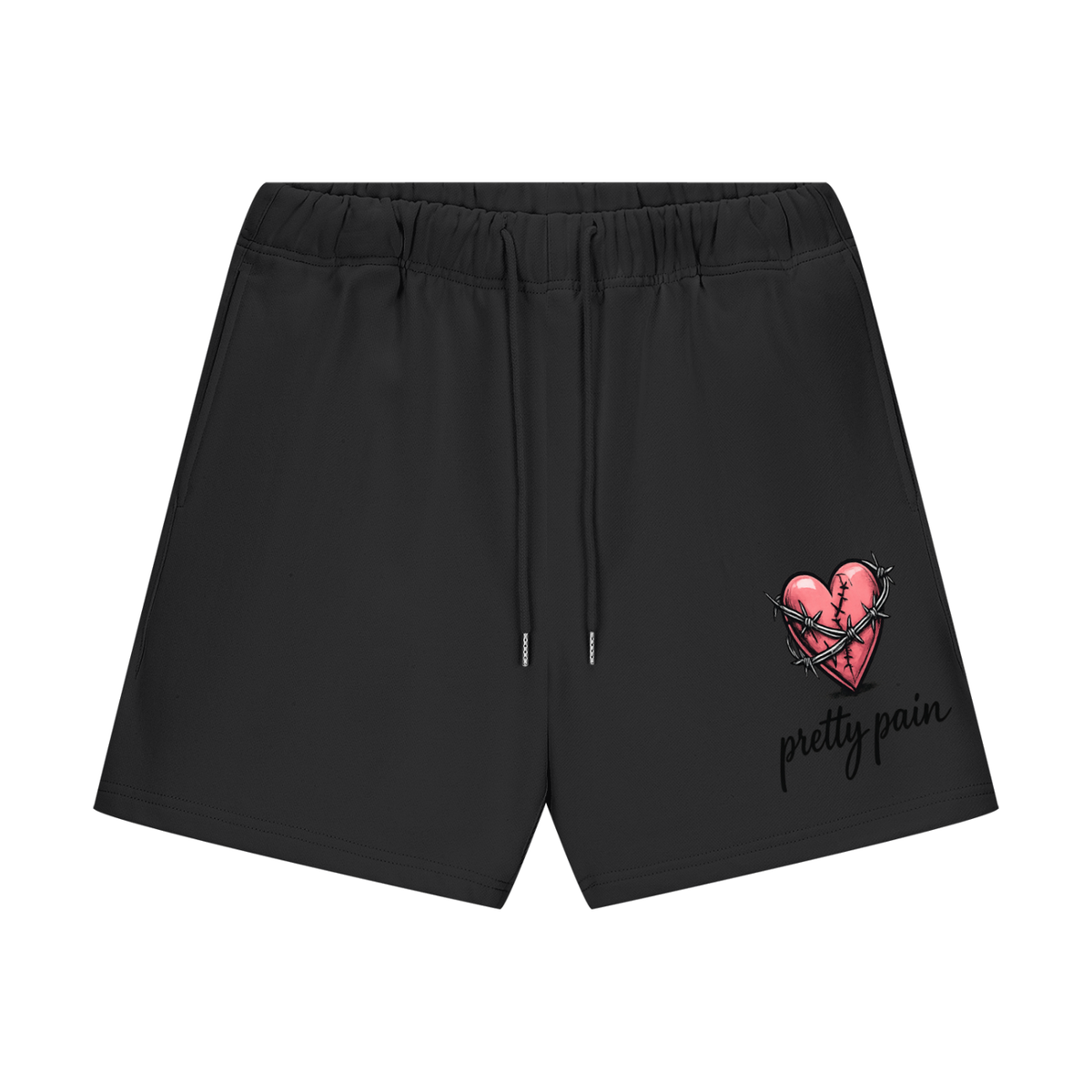 PRETTY LILLY  PAIN Unisex Heavyweight Fleece Loose Fit Shorts ODMPOD