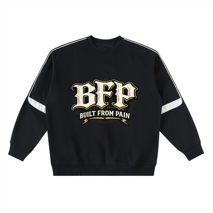 Oversized Crewneck Taped Sweatshirt ODMPOD