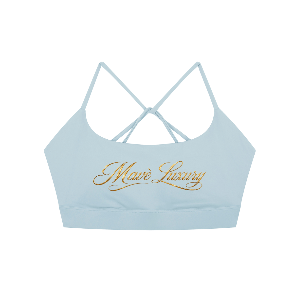 MAVÈ LUXURY Criss Cross Yoga Sports Bra ODMPOD