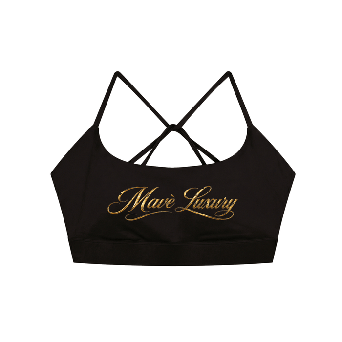 MAVÈ LUXURY Criss Cross Yoga Sports Bra ODMPOD