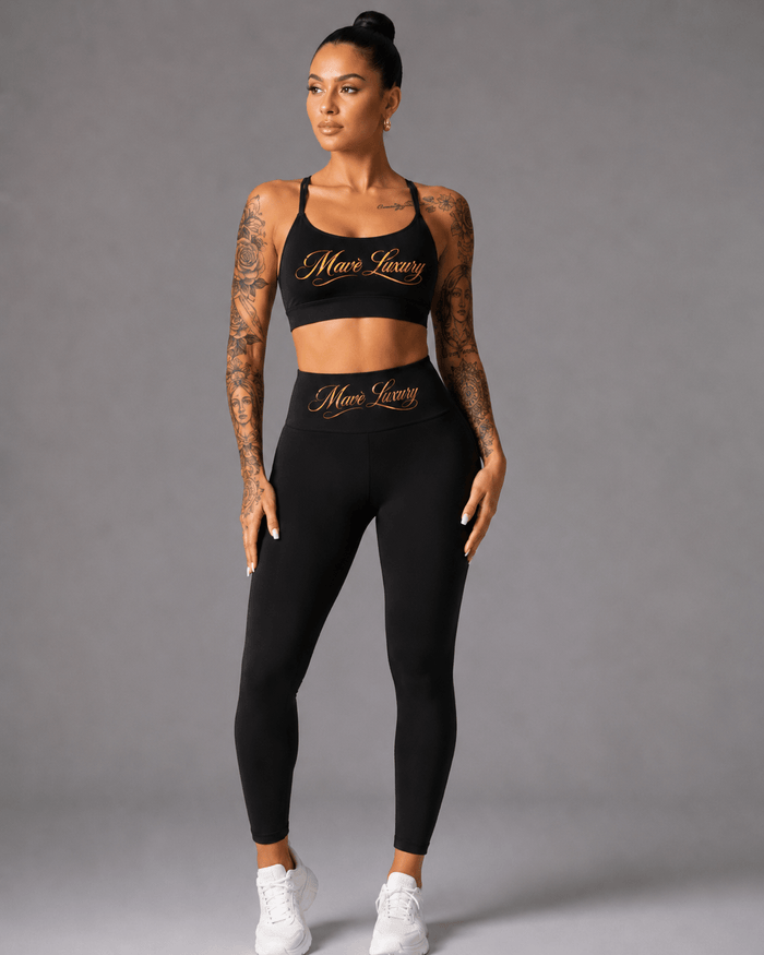 MAVÈ LUXURY High-Waisted Yoga Leggings ODMPOD