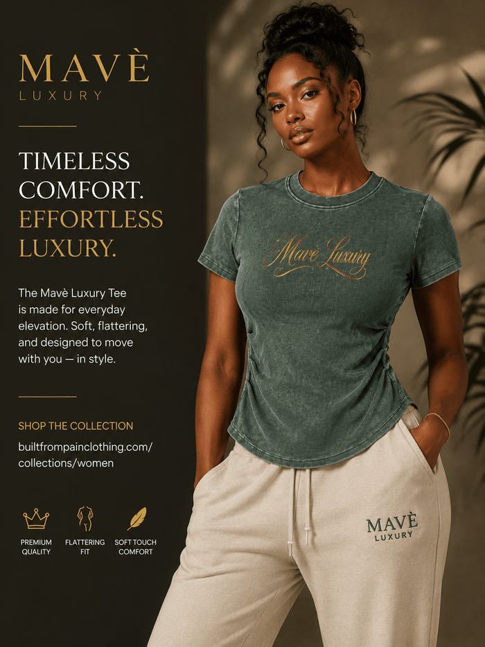 MAVÈ LUXURY Vintage Washed Bodycon Cotton T-Shirt ODMPOD